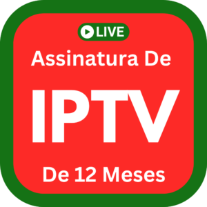 Assinatura de IPTV de 12 meses