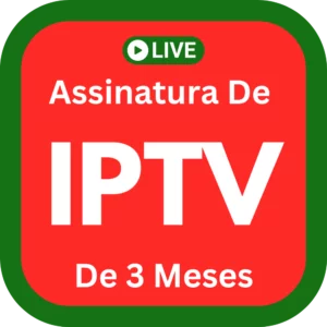 Assinatura de IPTV de 3 meses